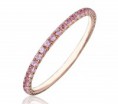 Alianza de oro rosa con zafiros rosas (ORO BLANCO ZAFIROS ROSAS,ORO AMARILLO ZAFIRO AZUL,ORO ORO BLANCO ZAFIRO AZUL)
